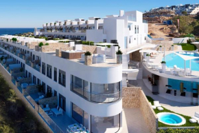 Lujo- Terraza- Playa-Piscina en Gran Alacant Beach, Puerto Marino